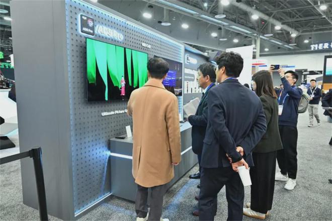 BOE（京东方）前沿技术亮相CES2025“HERO”计划海外首发(图3)