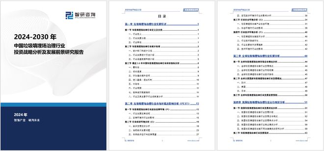 中国垃圾填埋场治理行业市场发展前景分析报告（智研咨询发布）(图5)