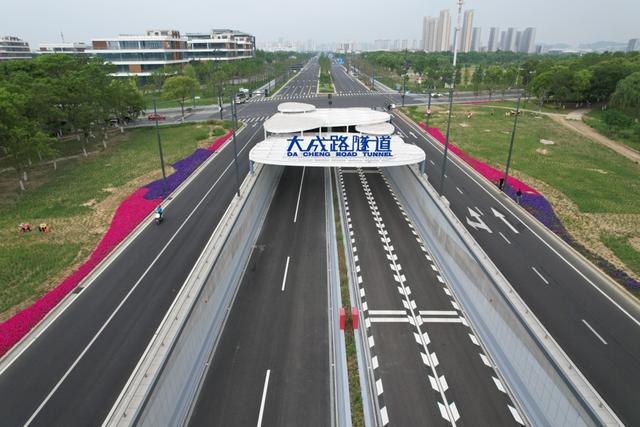 无锡大成路快速化工程今天通车多项创新技术实现节能环保与行车安全双重提升(图1)