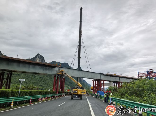 冲刺明年通车目标广西这条高速公路关键控制性工程捷报频传(图1)