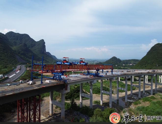 冲刺明年通车目标广西这条高速公路关键控制性工程捷报频传(图4)