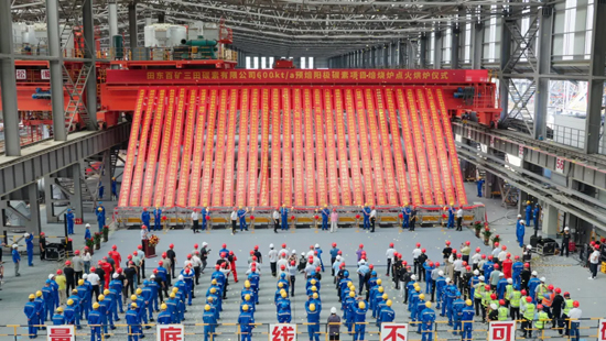 田东县年产60万吨预焙阳极项目投产(图1)