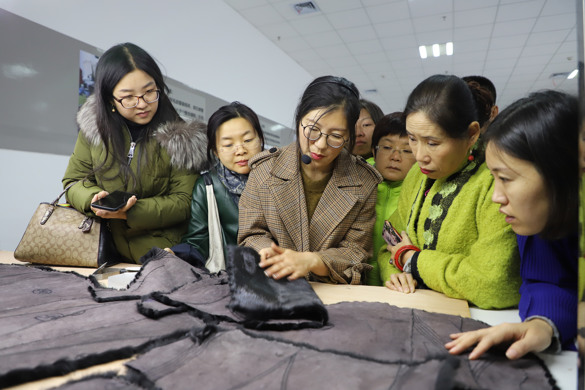 张家口阳原裘皮“换装”：环保新赛道闯出冷冬暖流(图2)