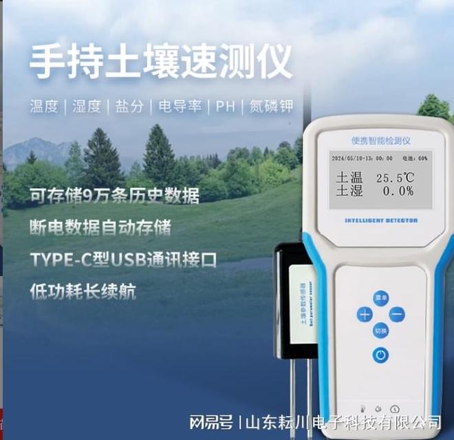 手持土壤检测仪器:随身的“土壤健康探测器”(图1)