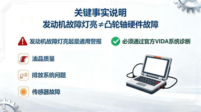 沃尔沃凸轮轴事件：故障灯的误读与科学处理方法(图3)